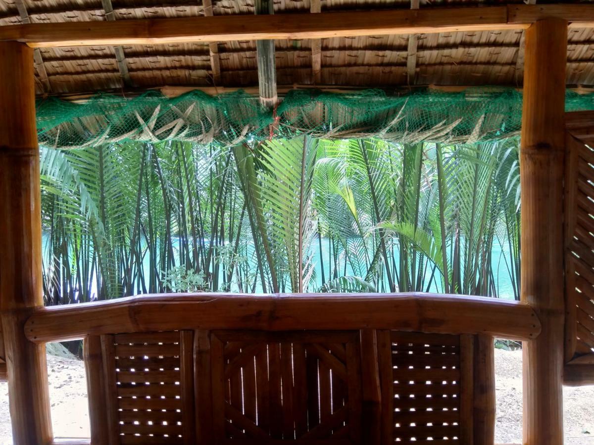 Deluxe Bamboo House By The River Loboc Exterior foto